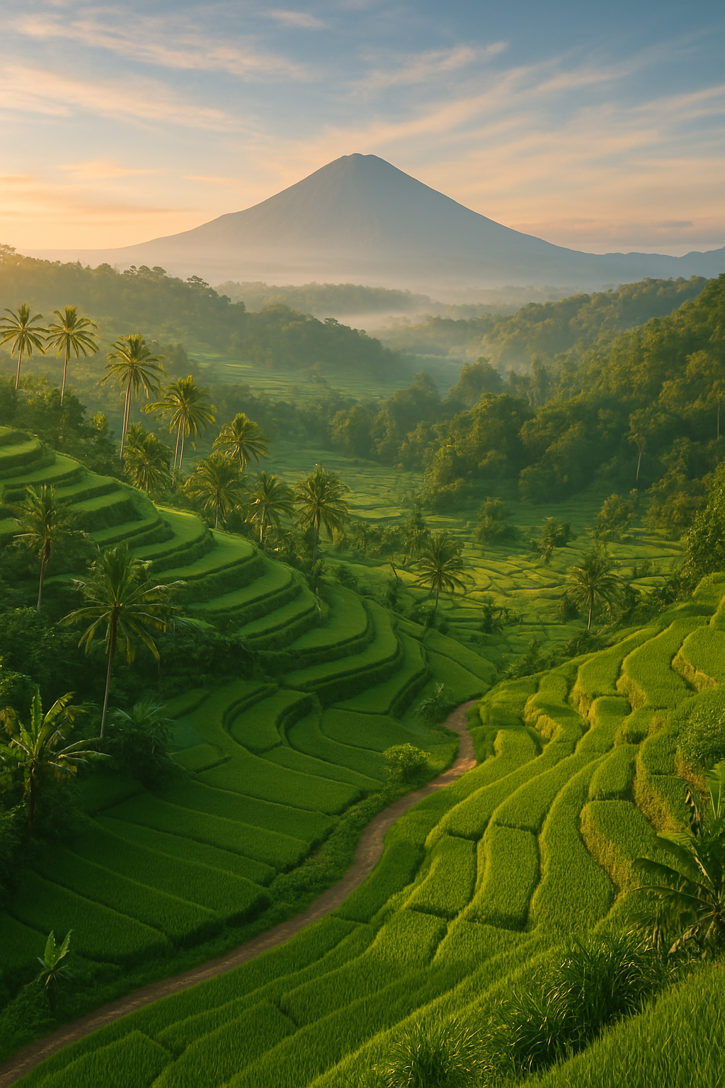 Breathtaking natural landscapes in Bali